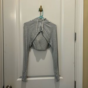 Aerie cropped sweatshirt